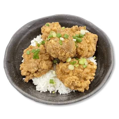 Karaagedon, bol de riz au poulet frit
